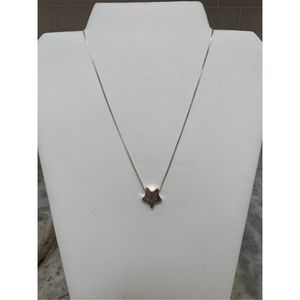 .925 Star and Box Chain Sterling Silver Jewelry #reward #night